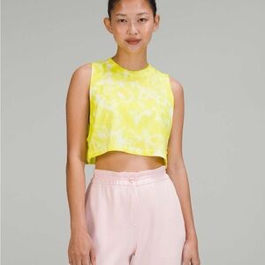 Lululemon All yours cropped cotton tank